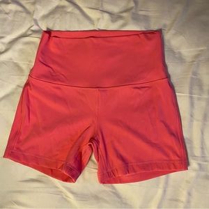 Lululemon Align shorts 4” guava pink size 6